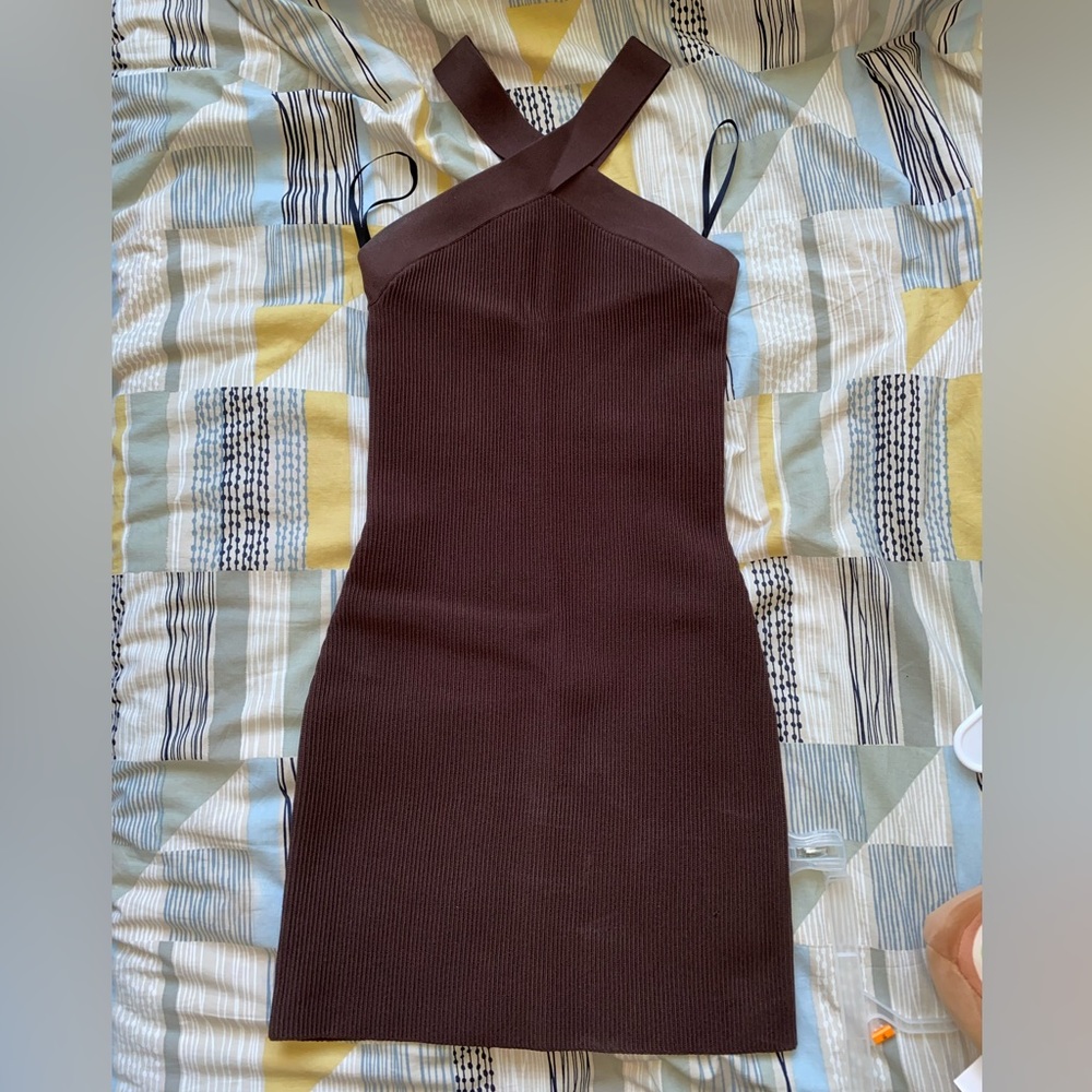 ARITZIA BABATON DRESS  |  Cross-Neck  | Size M (4-6)